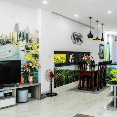 F.Home Modern & Art 3Br Near My Khe Beach-3